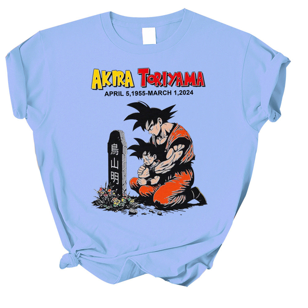 Akira Toriyama Dragon Ball z Goku Dragon Ball Short Sleeve