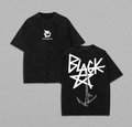 Black Star x Soul Eater Anime Vintage Oversized Washed Tee
