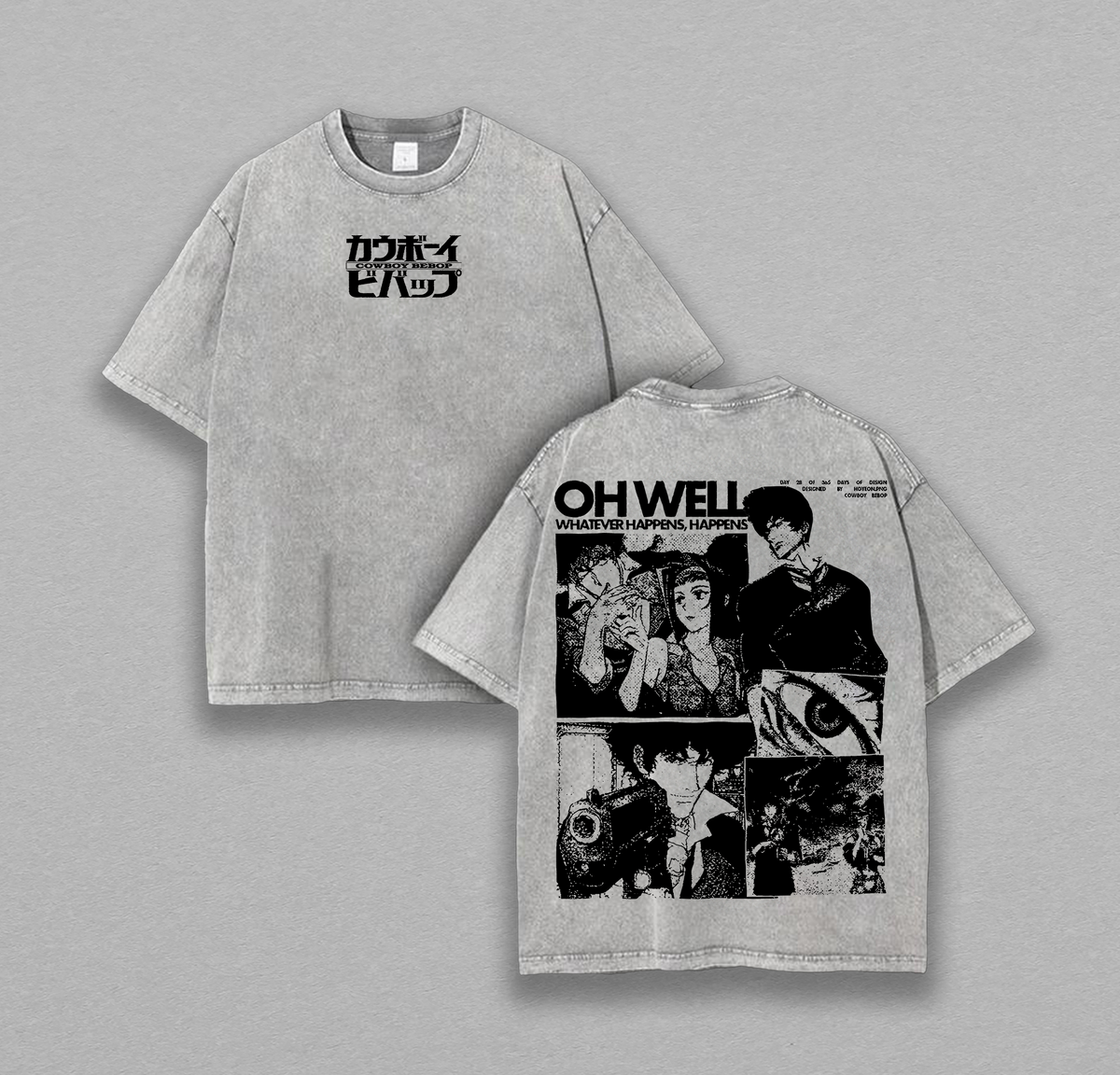 Cowboy Bebop Anime Double Printed Washed | SEP 4