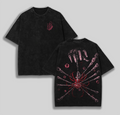 Kurapika RED - Hunter x Hunter r Phantom Troupe Spiders Anime Double Printed Vintage Washed