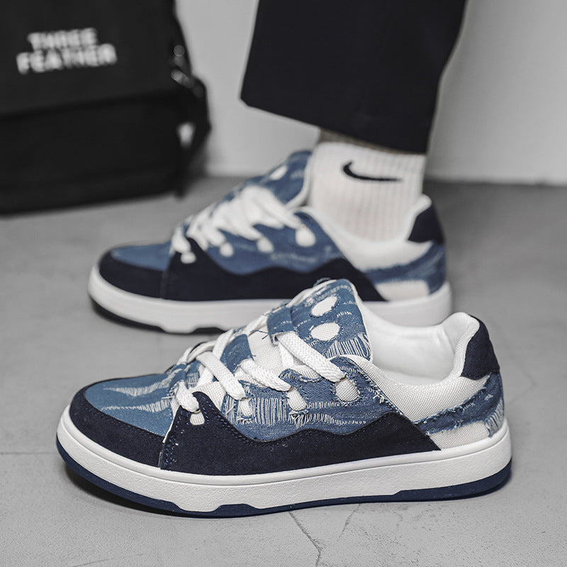 Men's Canvas Low-Top Skate Shoes