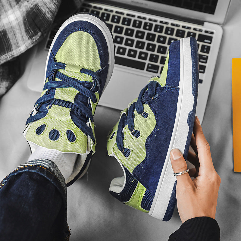 Men's Canvas Low-Top Skate Shoes