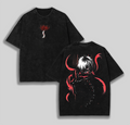 Retro Heavy Limited Kaneki Ken - Tokyo Ghoul Anime Double Printed Washed Tee | 'TTT'