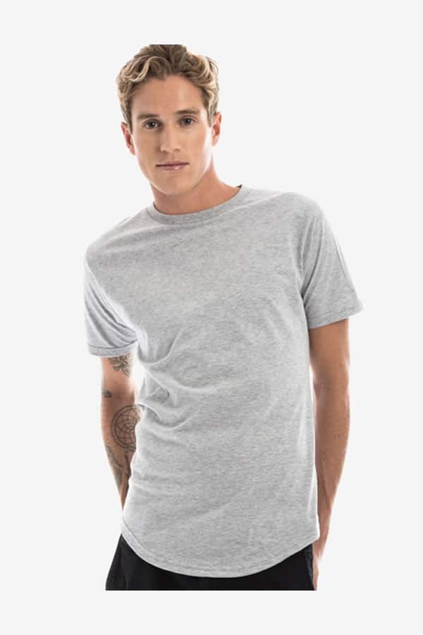 Long-line Curved Hem 3030
