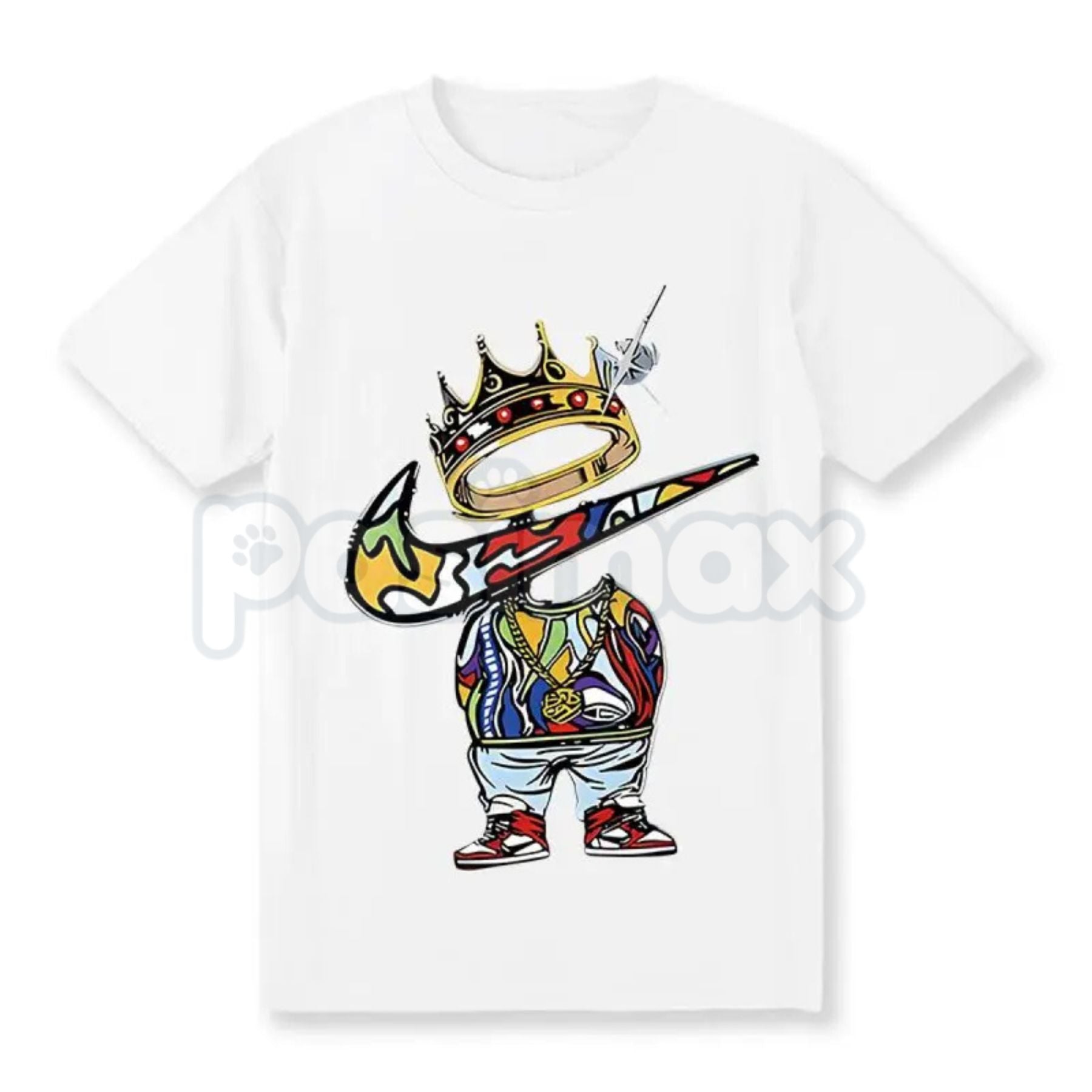 Men's Vintage Cartoon Print Graphic Tee - Retro Streetwear Crewneck T-Shirt, Premium 100% Cotton Menswear Top, 90s Aesthetic Character Shirt, Distressed Lived-In Graphic Apparel, Oversized Fit Urban Casual Tee