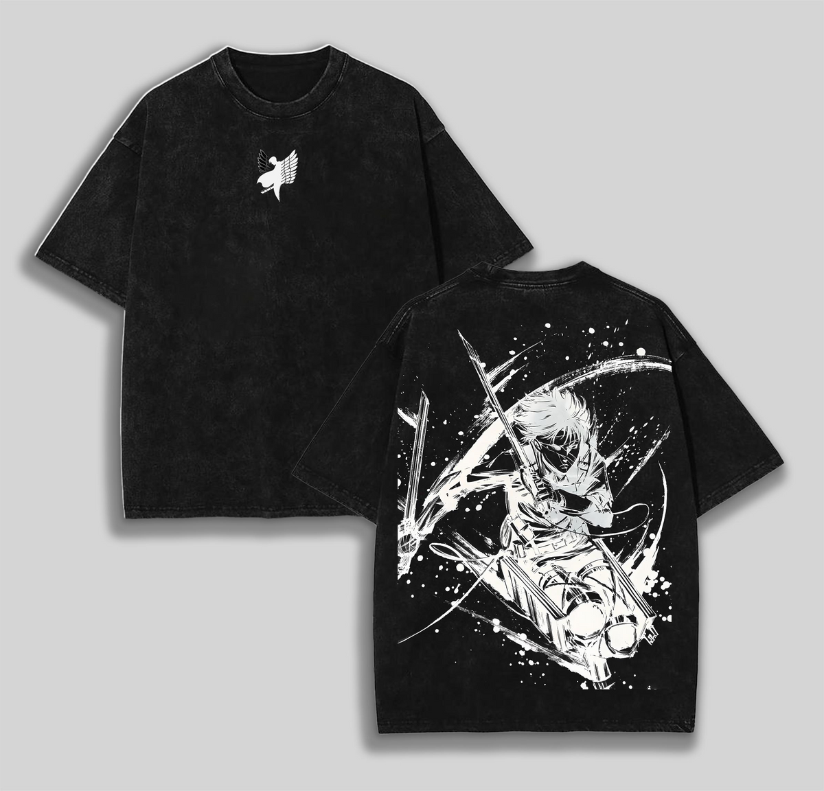 Retro Heavy LEVI ACKERMAN x Attack On Titan Merch | TTT