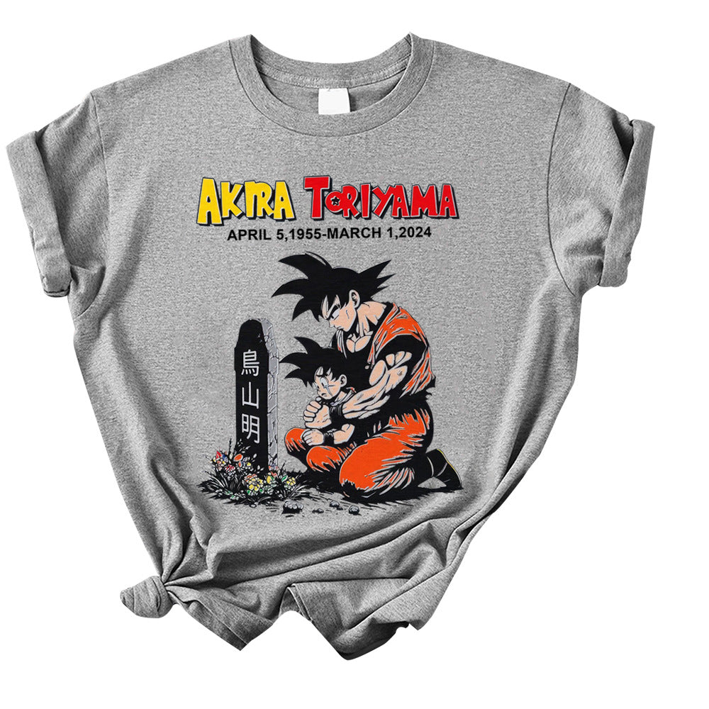 Akira Toriyama Dragon Ball z Goku Dragon Ball Short Sleeve