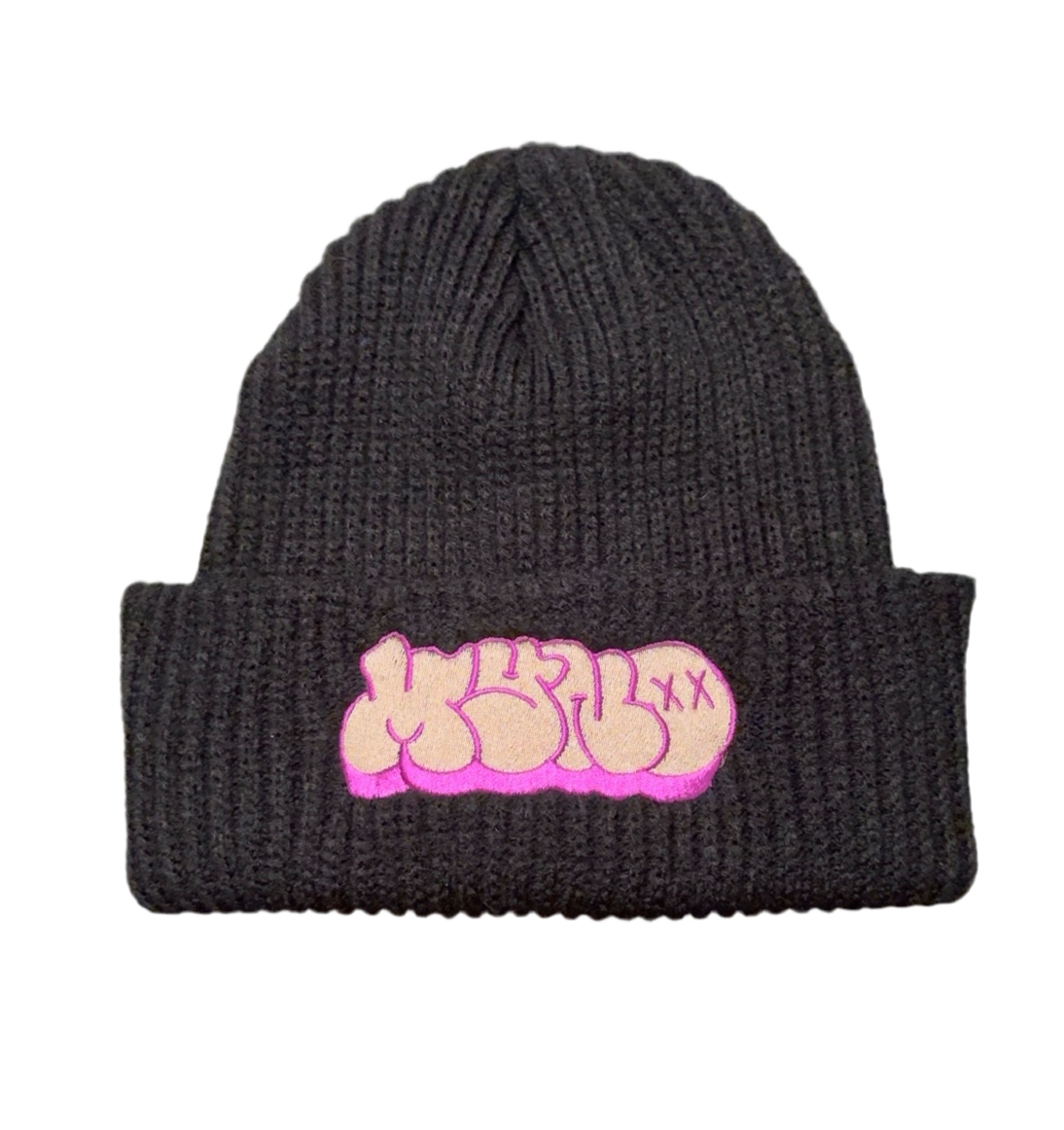 Purple Mynd Bubble Beanie