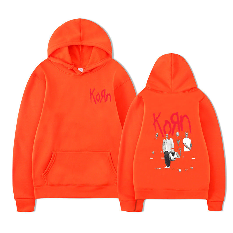 Korn Graphic Hoodie – Oversized Dark Rock Streetwear