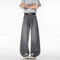 Relaxed Fit Wide Leg Jeans for Men