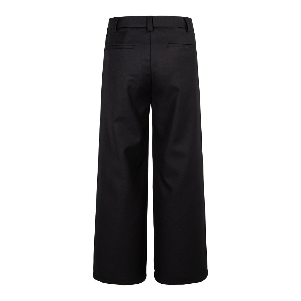 Dragon Embroidery Straight Leg Trousers