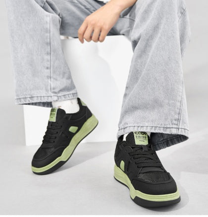 Unisex Low-Top Mesh Skate Sneakers