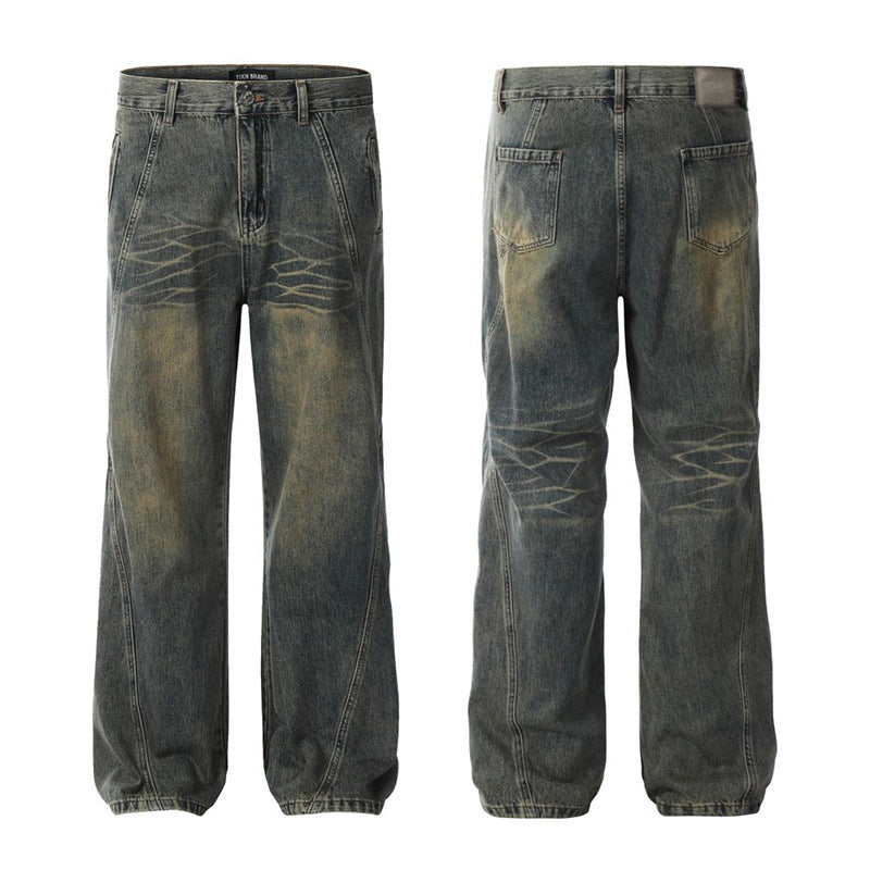 Old jeans for men and women