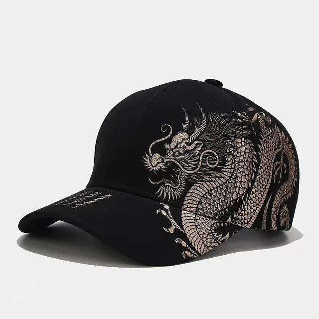 Dragon Print Baseball Cap