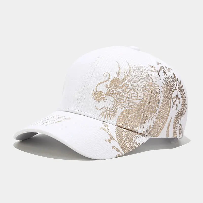 Dragon Print Baseball Cap