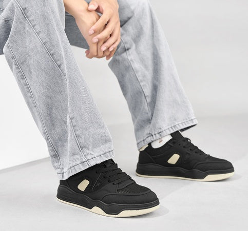 Unisex Low-Top Mesh Skate Sneakers