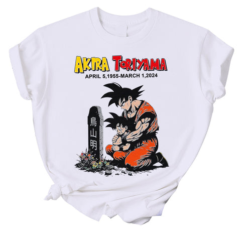 Akira Toriyama Dragon Ball z Goku Dragon Ball Short Sleeve