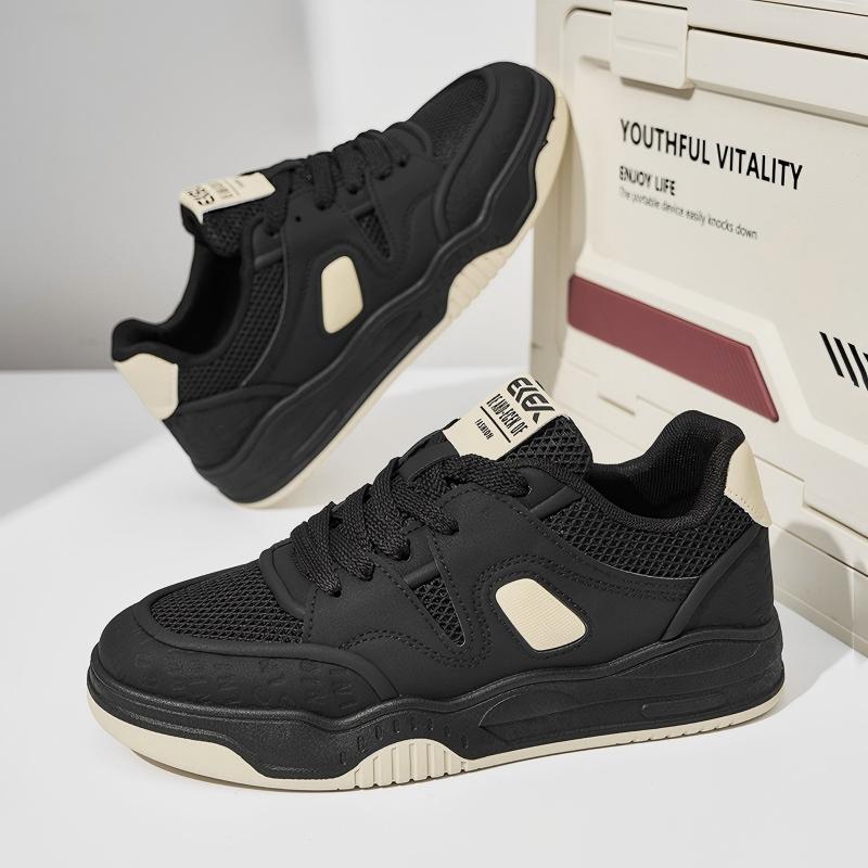 Unisex Low-Top Mesh Skate Sneakers