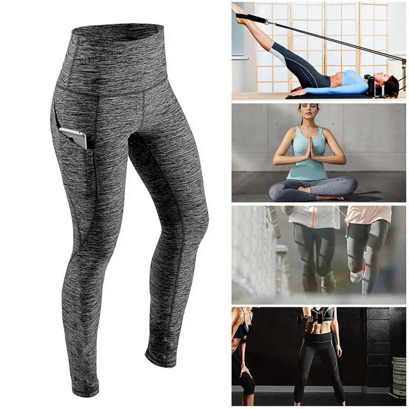 Phantom High-Waist Leggings – Dark Alt Compression Streetwear