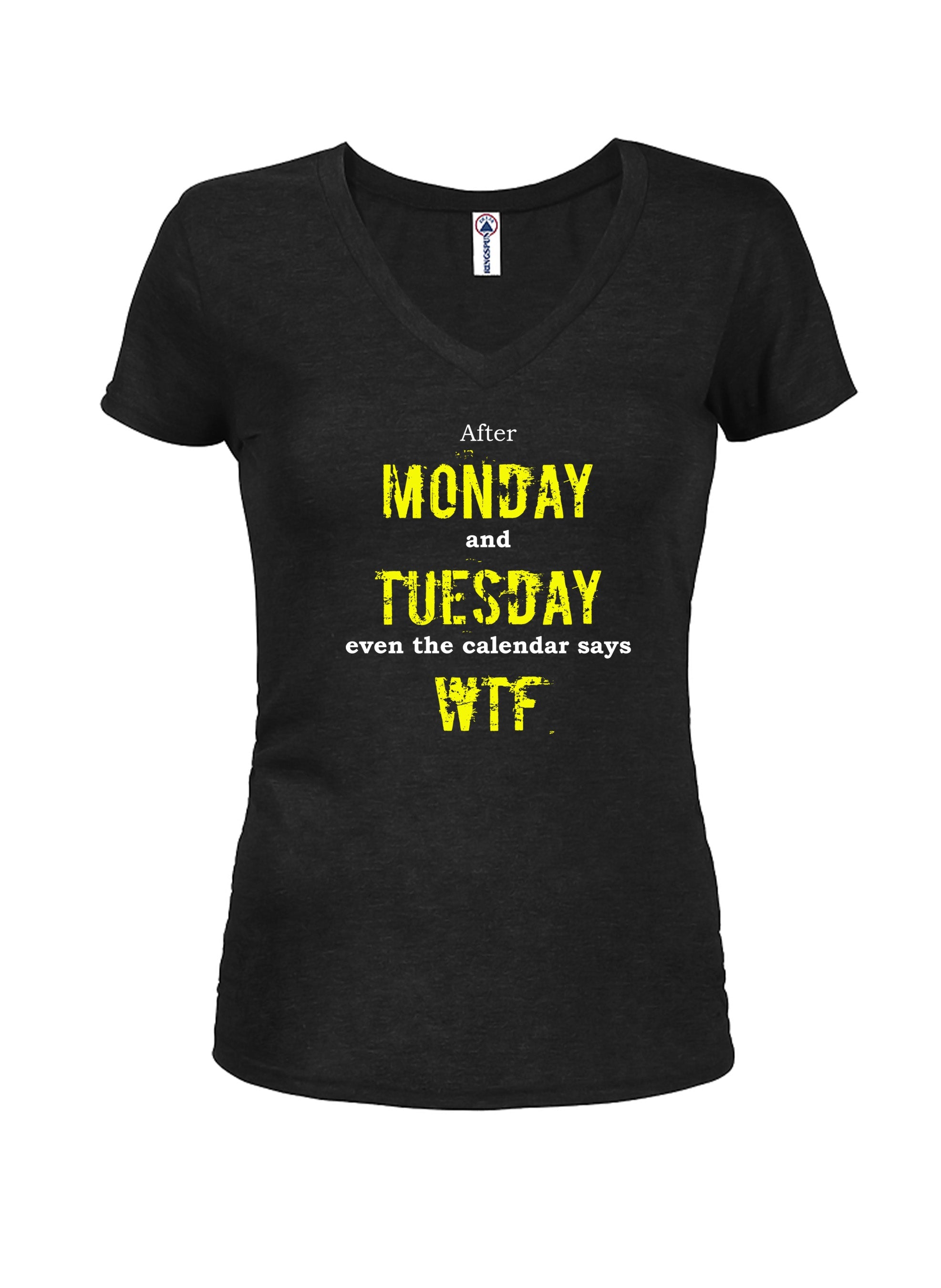 After Monday and Tuesday even the calendar say WTF T-Shirt
