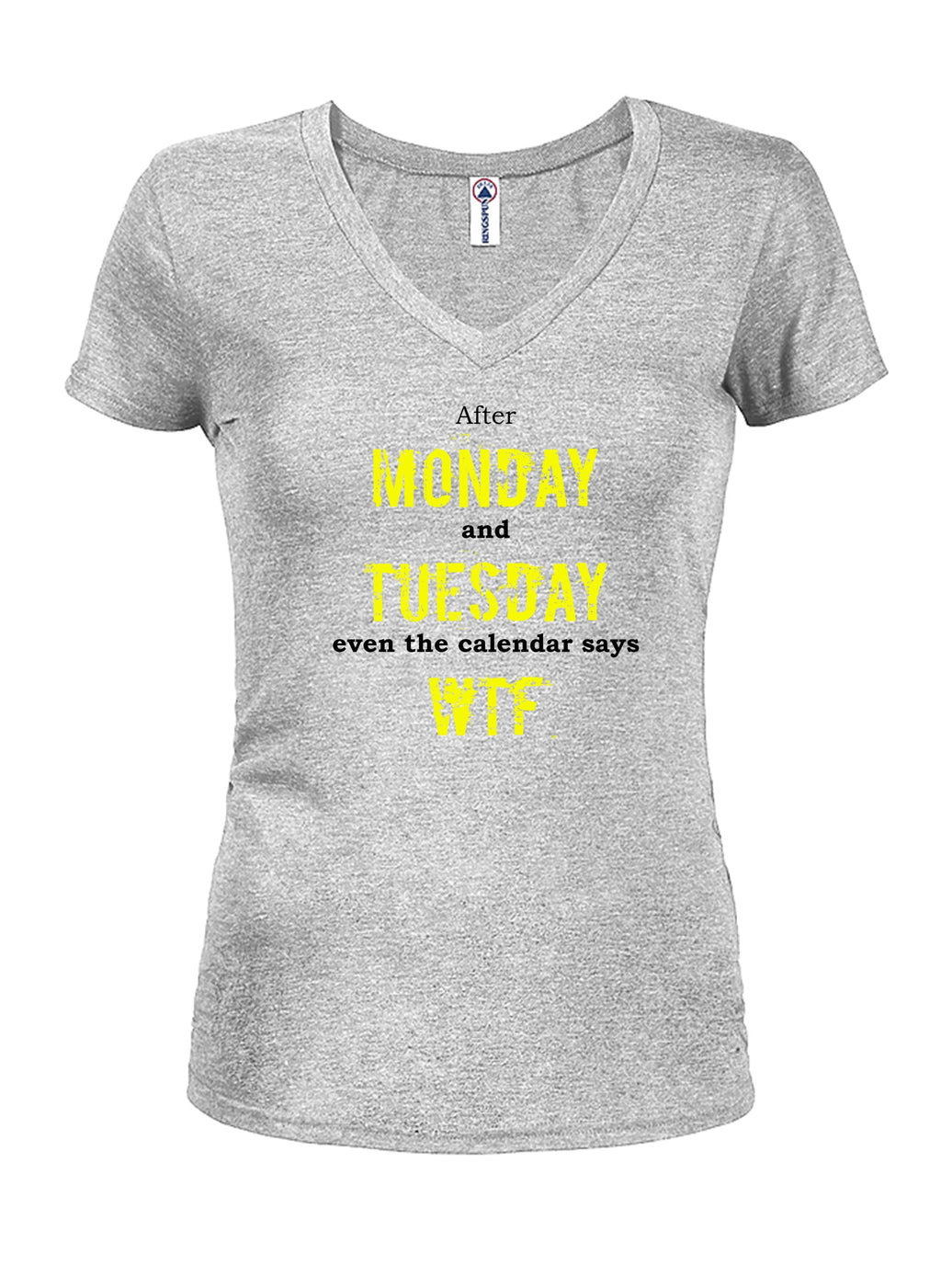 After Monday and Tuesday even the calendar say WTF T-Shirt
