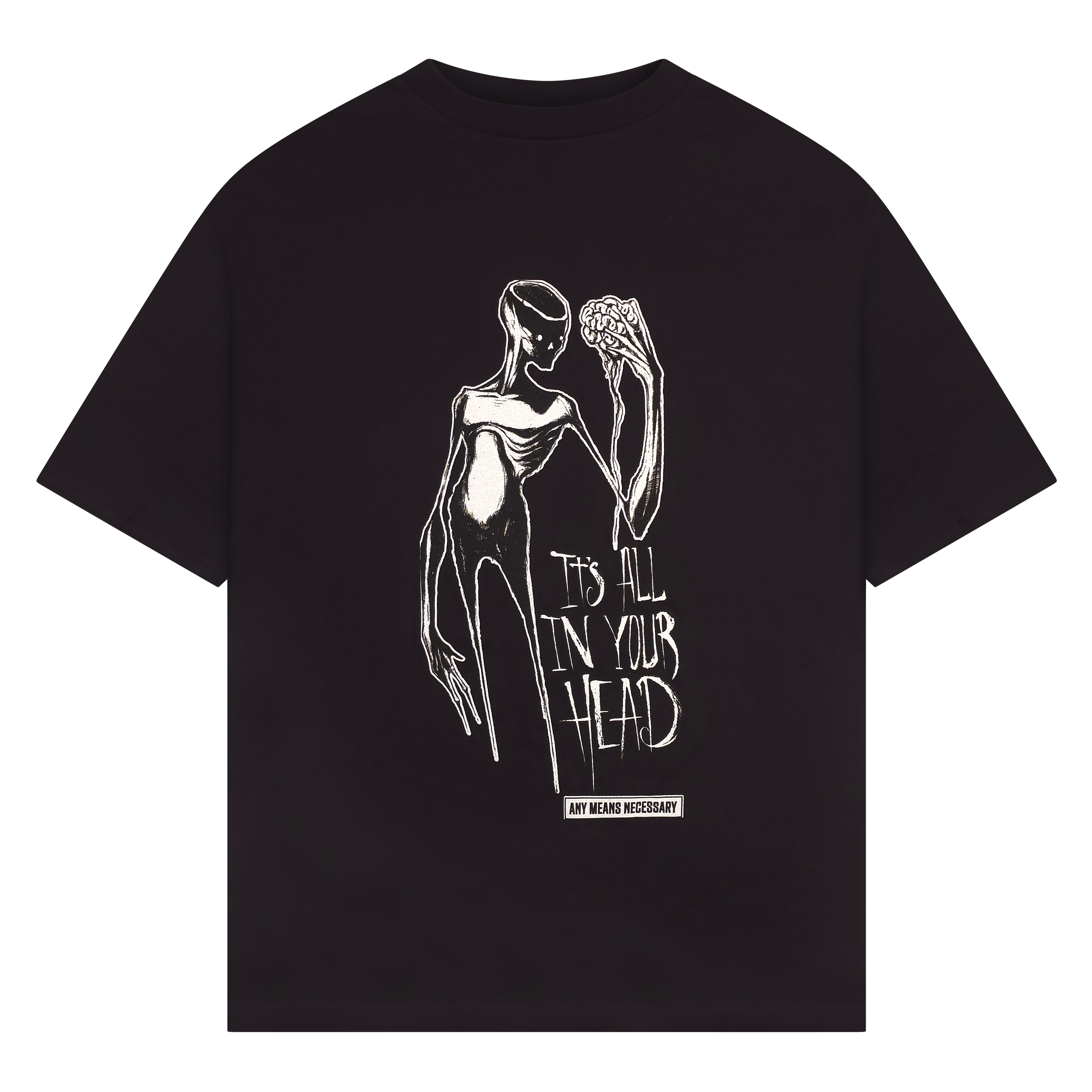 It's All In Your Head T-Shirt Black