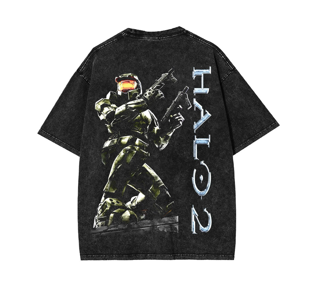 HALO 2 Vintage Heavyweight Washed Tshirt [TPR]