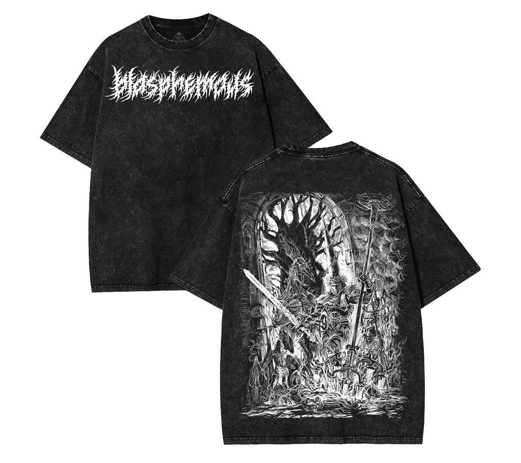Blasphemous Game Vintage Washed Tee [TPR]