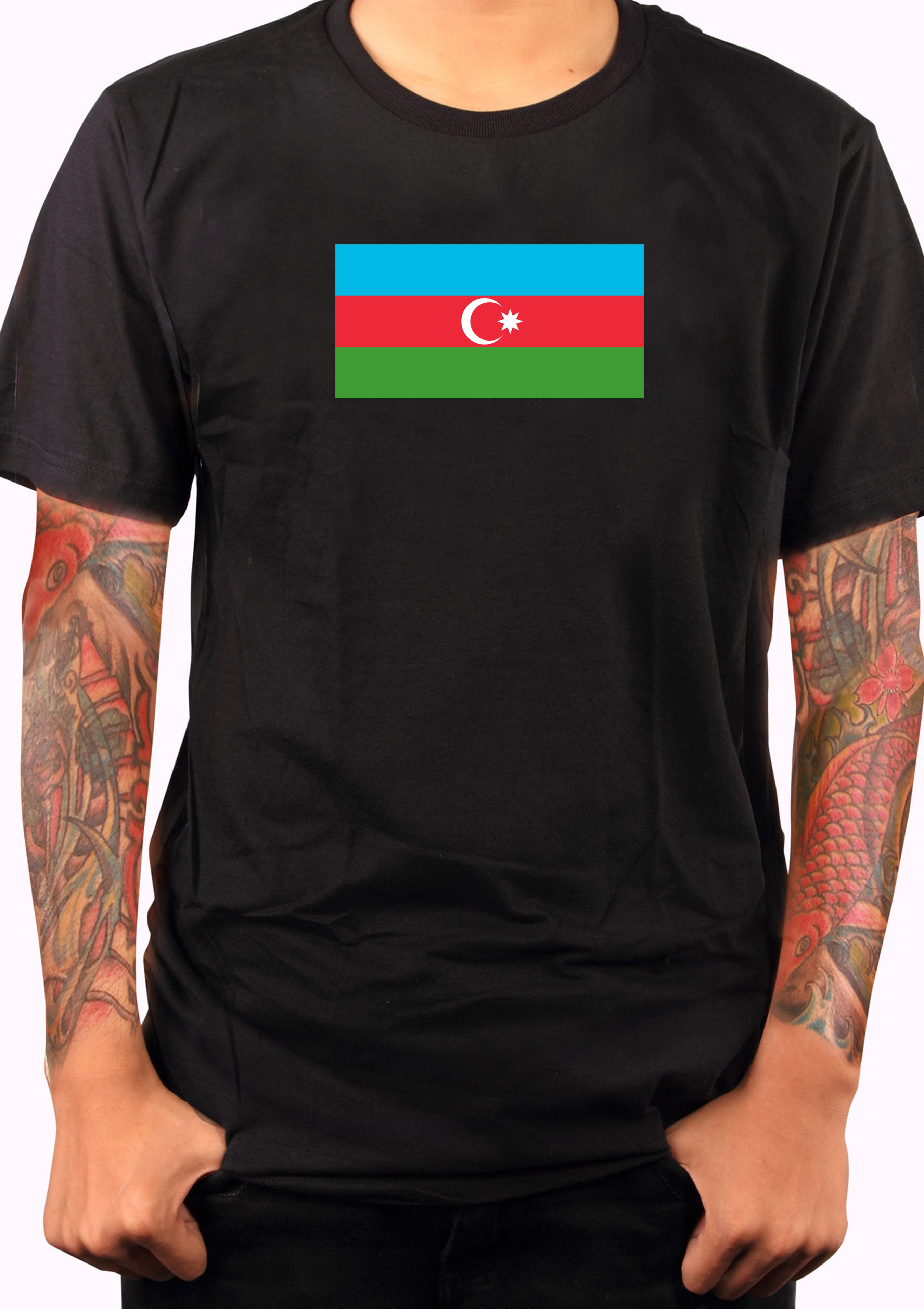 Azerbaijan Flag T-Shirt