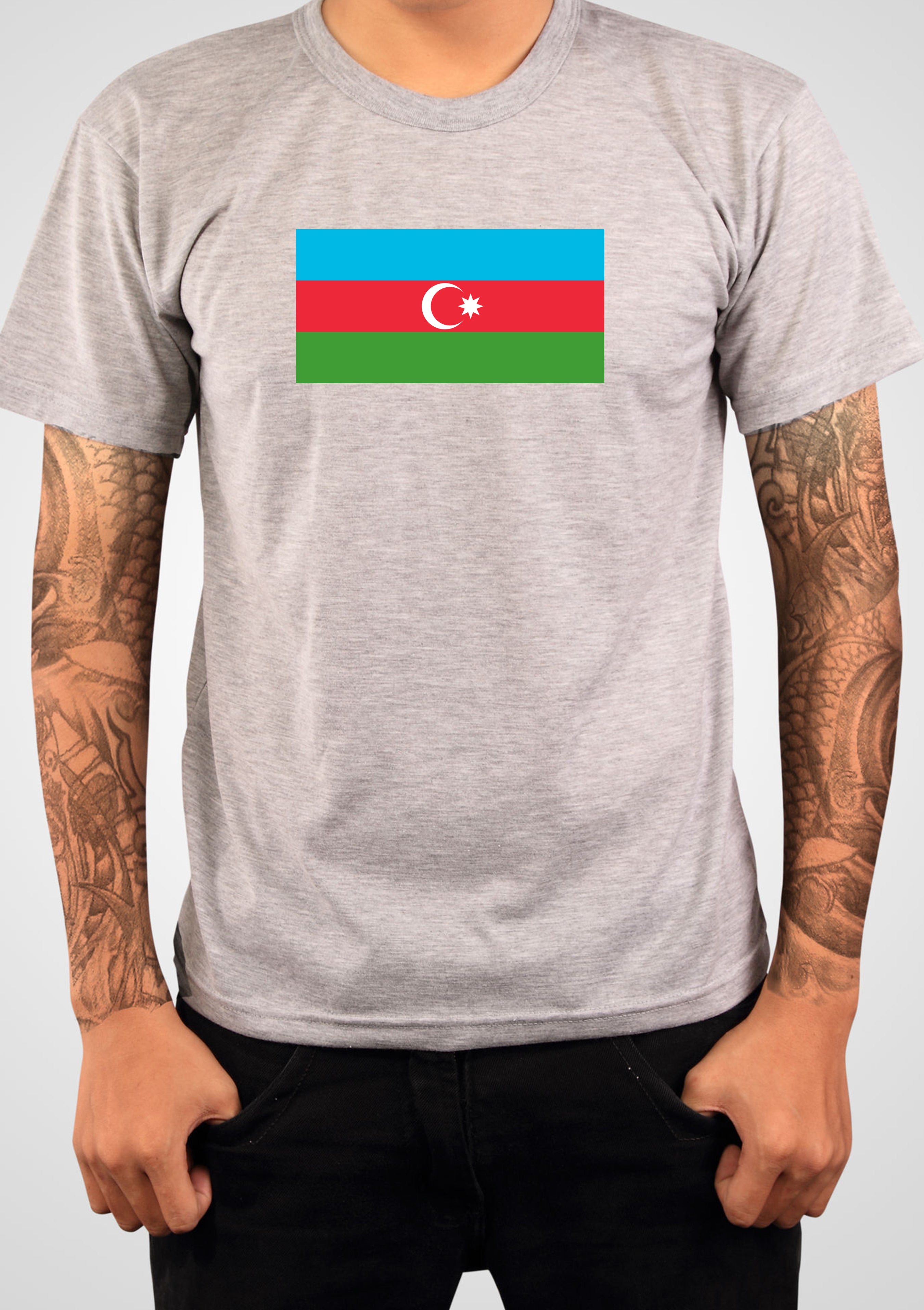Azerbaijan Flag T-Shirt