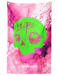 So Tired Banner Pink