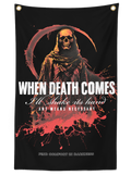 When Death Comes Banner