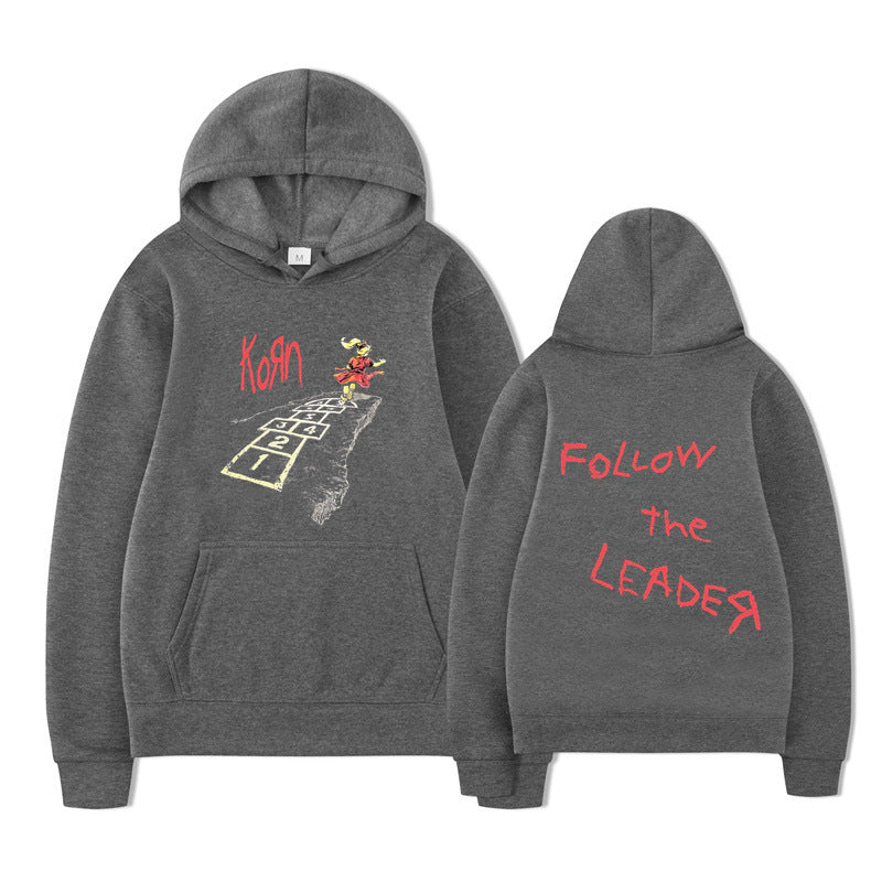 Korn ‘Follow The Leader’ 20th Anniversary Hoodie – Dark Rock Streetwear
