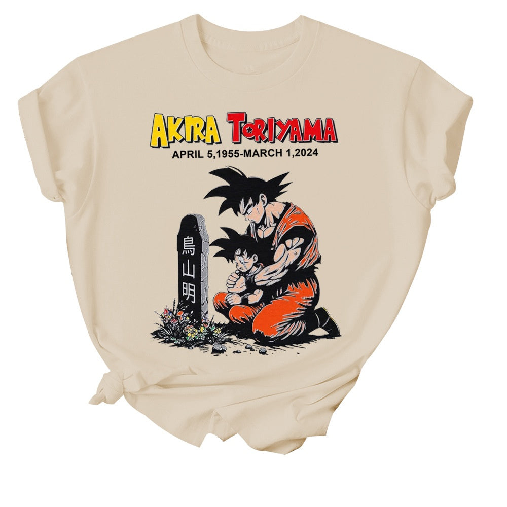 Akira Toriyama Dragon Ball z Goku Dragon Ball Short Sleeve