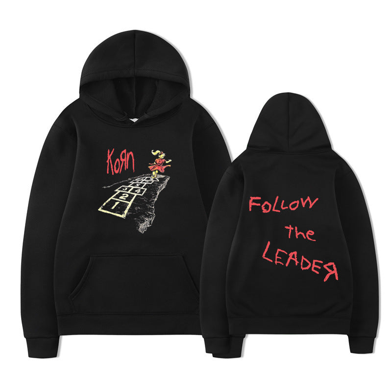 Korn ‘Follow The Leader’ 20th Anniversary Hoodie – Dark Rock Streetwear