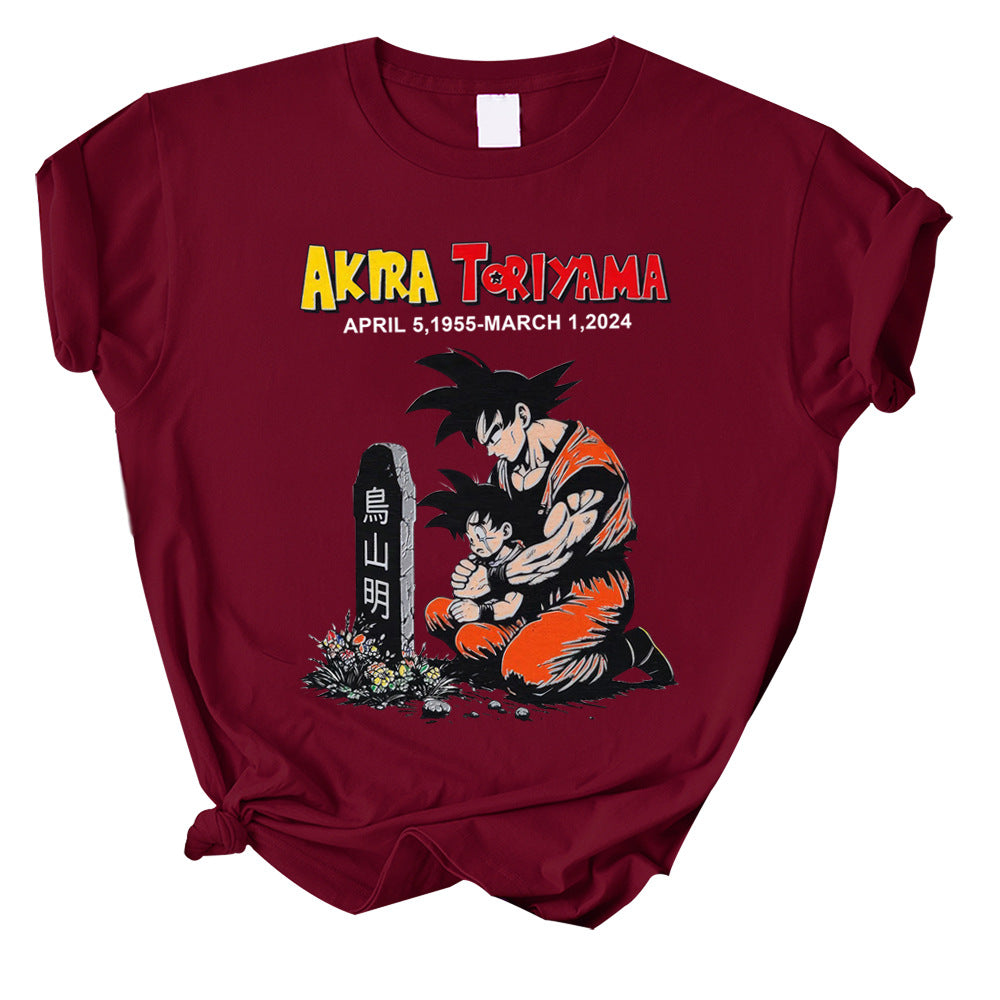Akira Toriyama Dragon Ball z Goku Dragon Ball Short Sleeve