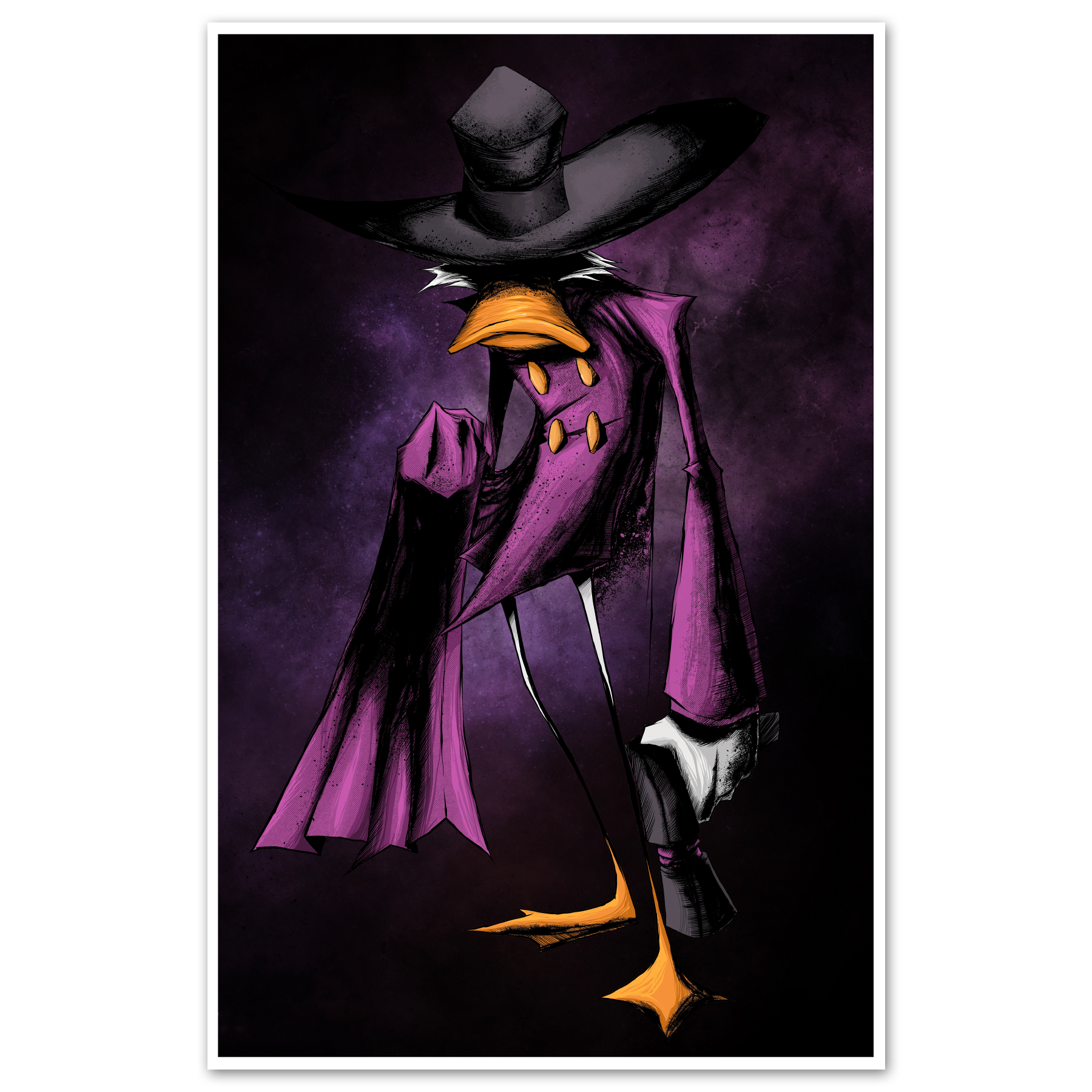 Darkwing Duck Print