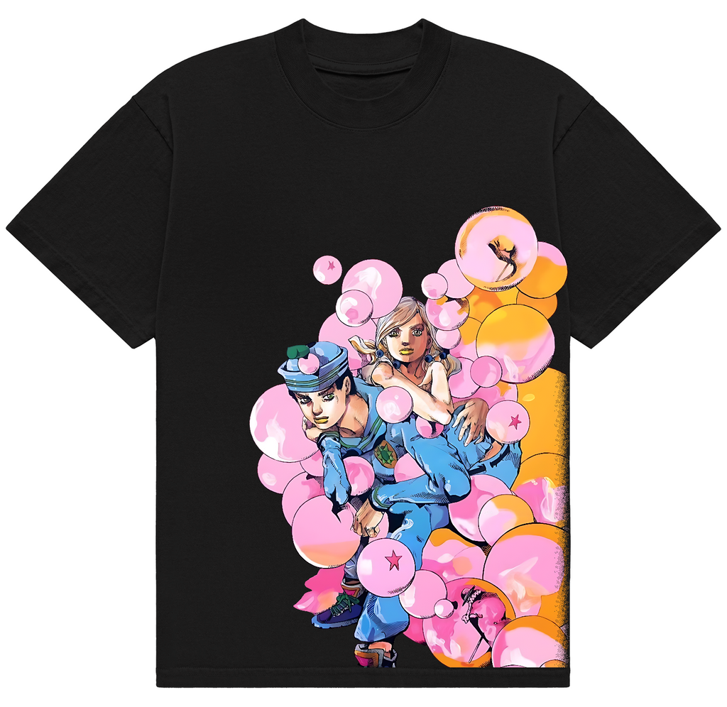 oJolion Josuke Higashikata Manga Washed Shirt, JoJo’s Bizarre Adventure
