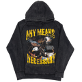 Depraved Pullover Hoodie Vintage Black