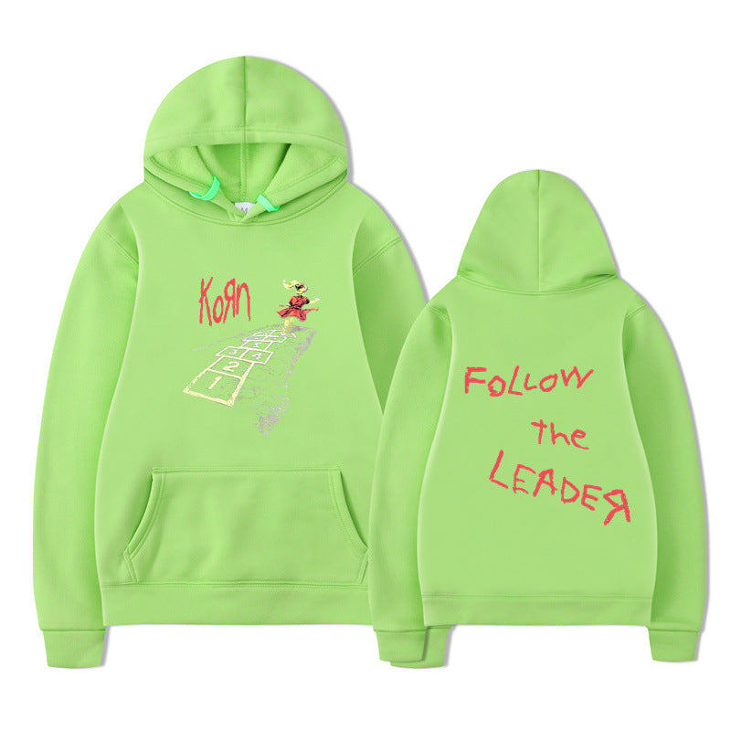 Korn ‘Follow The Leader’ 20th Anniversary Hoodie – Dark Rock Streetwear