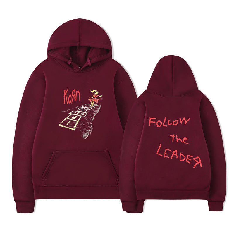 Korn ‘Follow The Leader’ 20th Anniversary Hoodie – Dark Rock Streetwear
