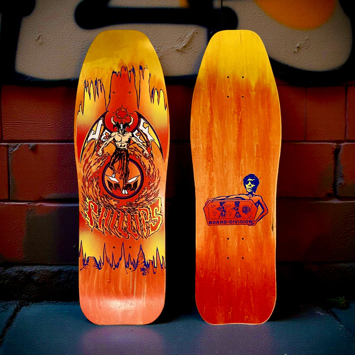 Jeff Phillips DevilMan Limited Edition, HAND-PAINTED BBC Deck (1 of 14)