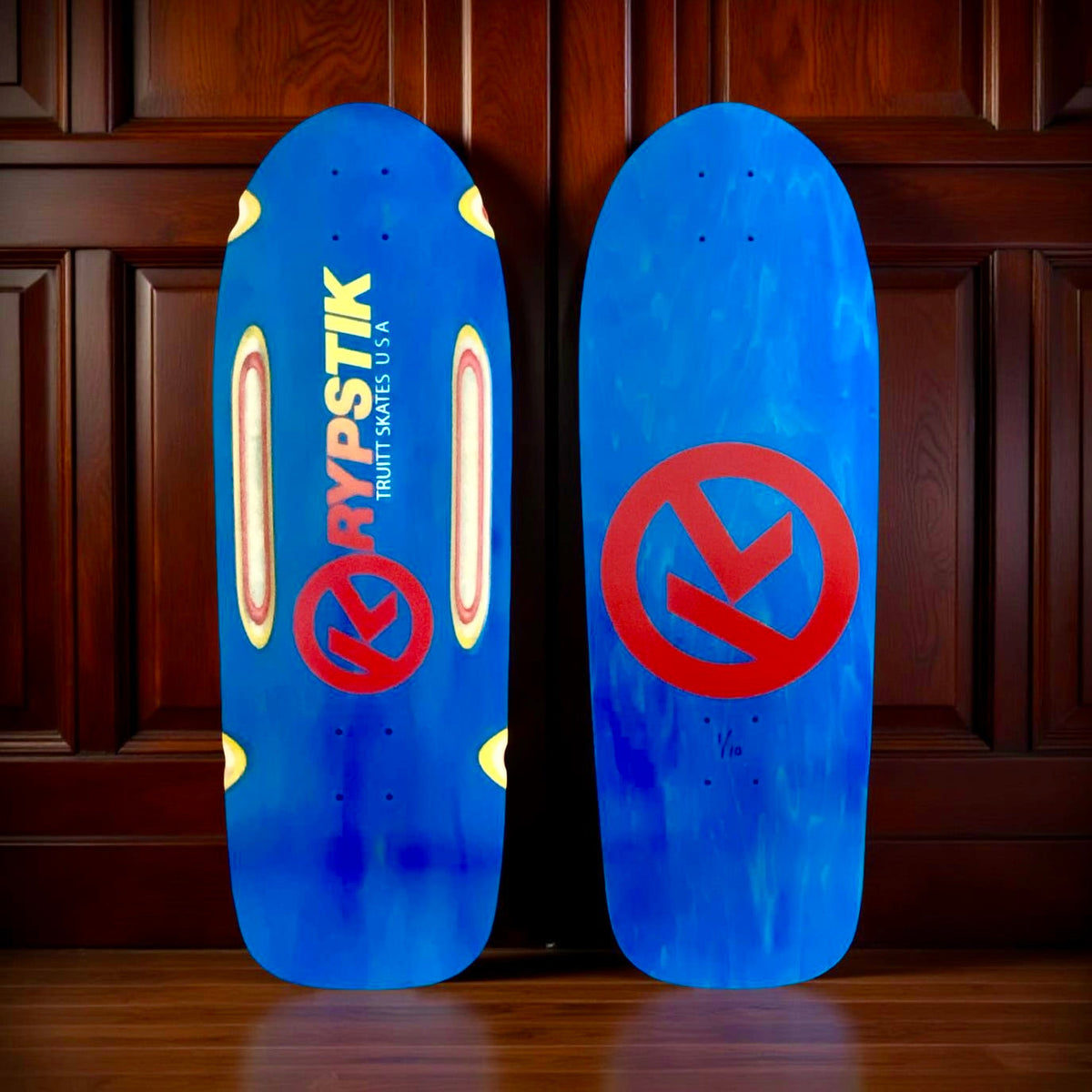 Krypstik Routed 10”x30” Limited Edition Deck HAND-PAINTED (1 of 10)