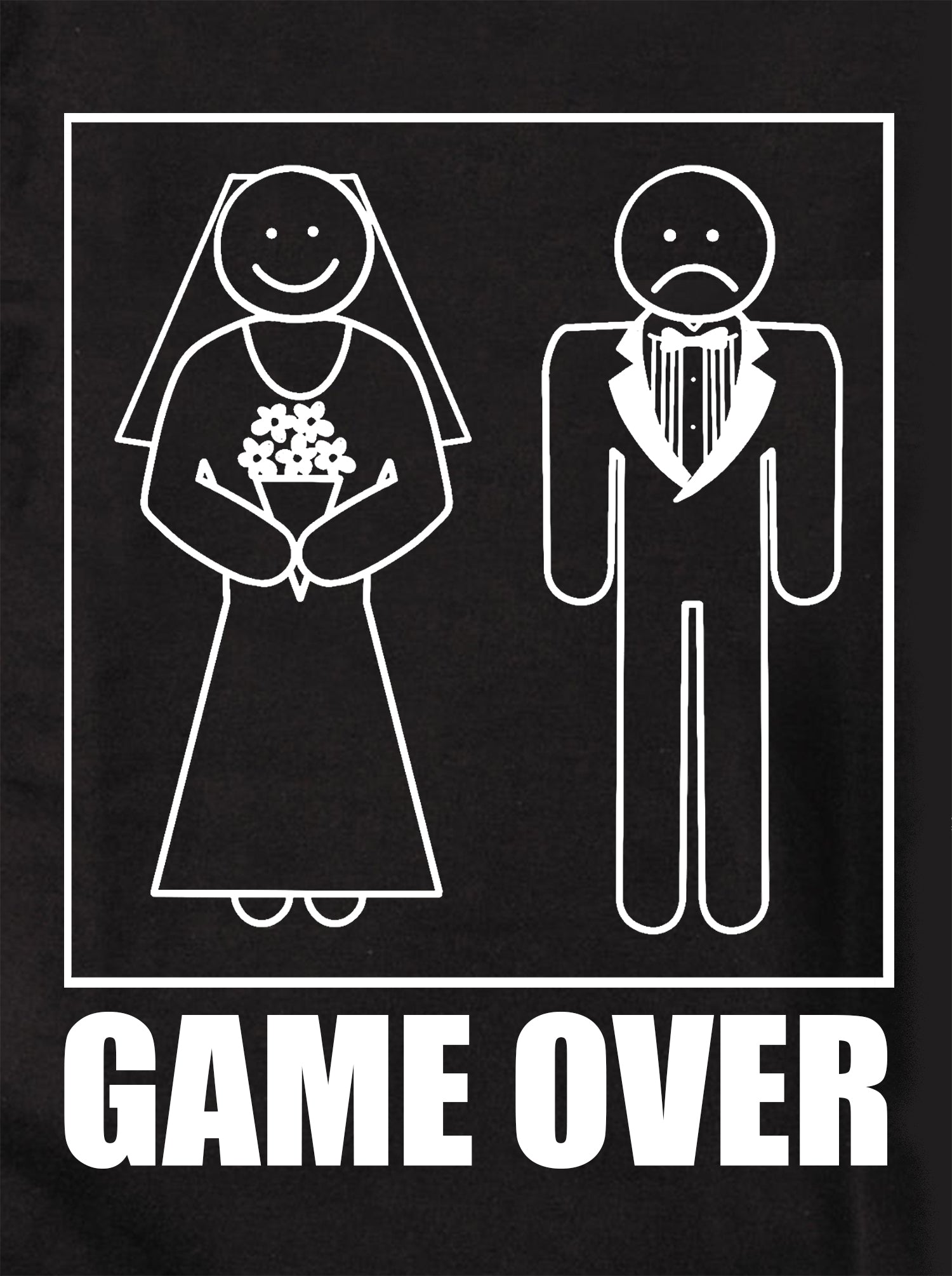 Game Over Marriage T-Shirt