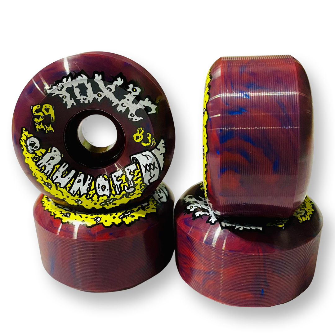 Toxic Run-Off ULTRA HARD SUPERTHANE Wheels 59mm/103A