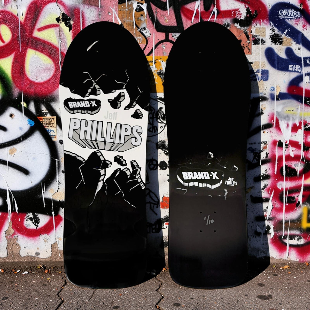 Jeff Phillips BREAKOUT Limited Edition Series, HAND-PAINTED Metallic Deck (1 of 10)