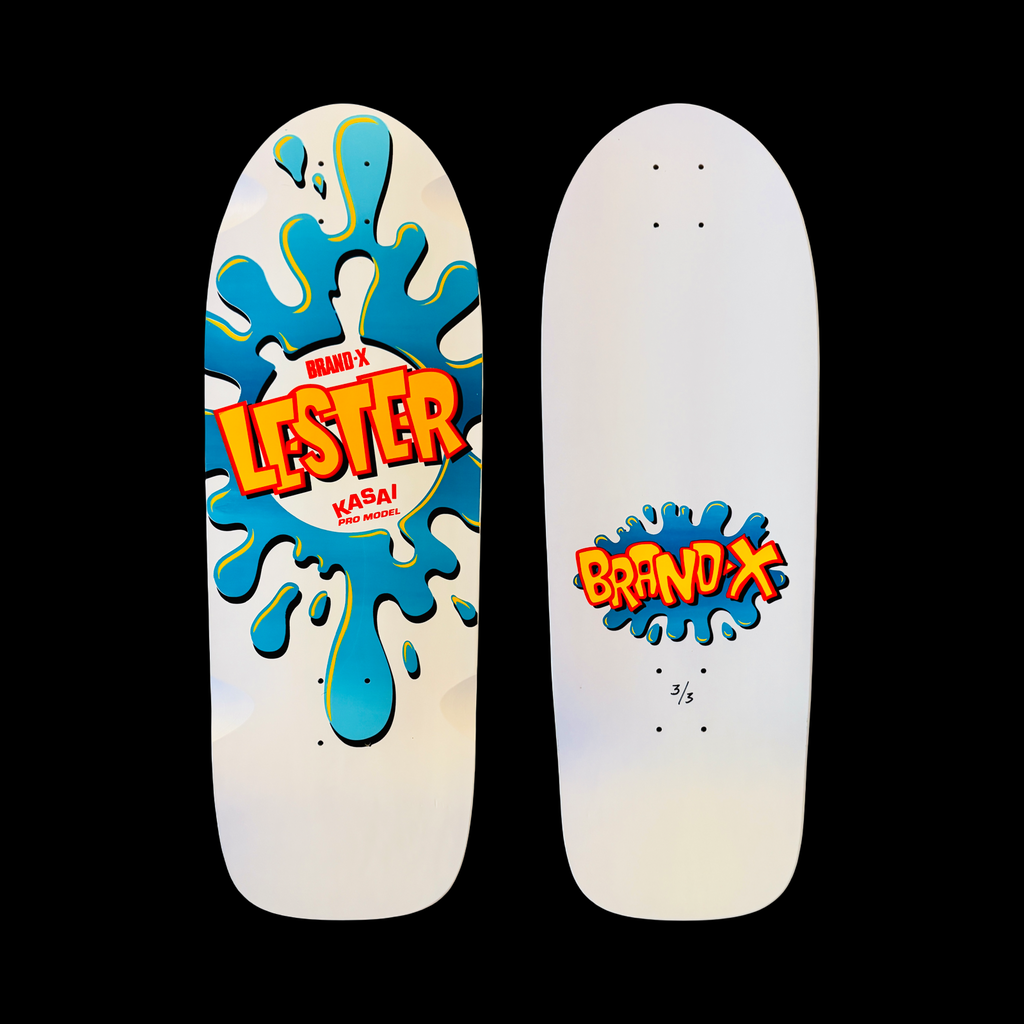 Lester Kasai 10”x30” HAND-PAINTED Deck (1 of 3)