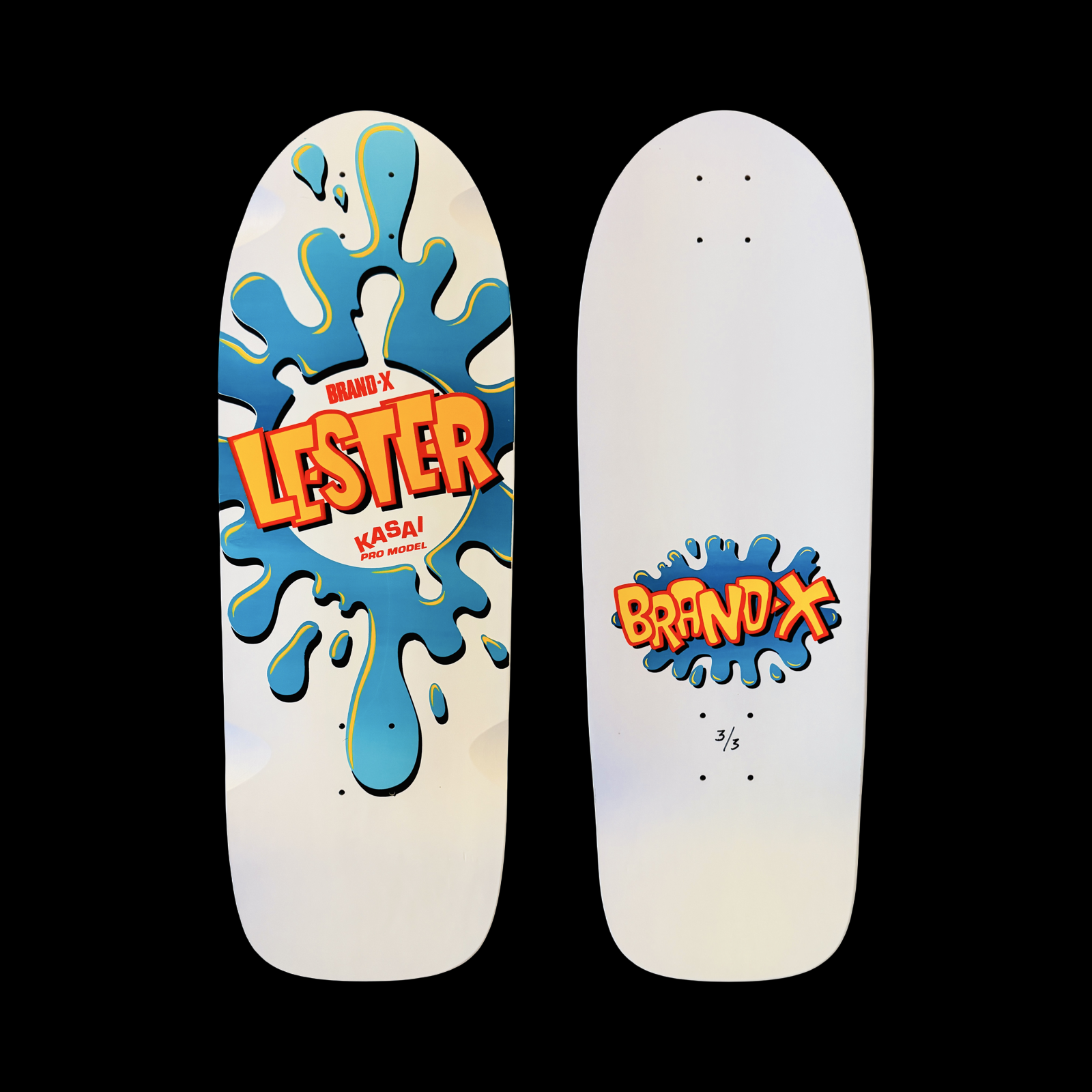Lester Kasai 10”x30” HAND-PAINTED Deck (1 of 3)