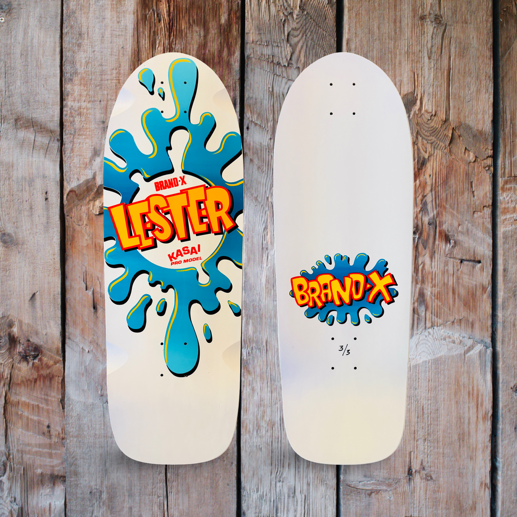 Lester Kasai 10”x30” HAND-PAINTED Deck (1 of 3)