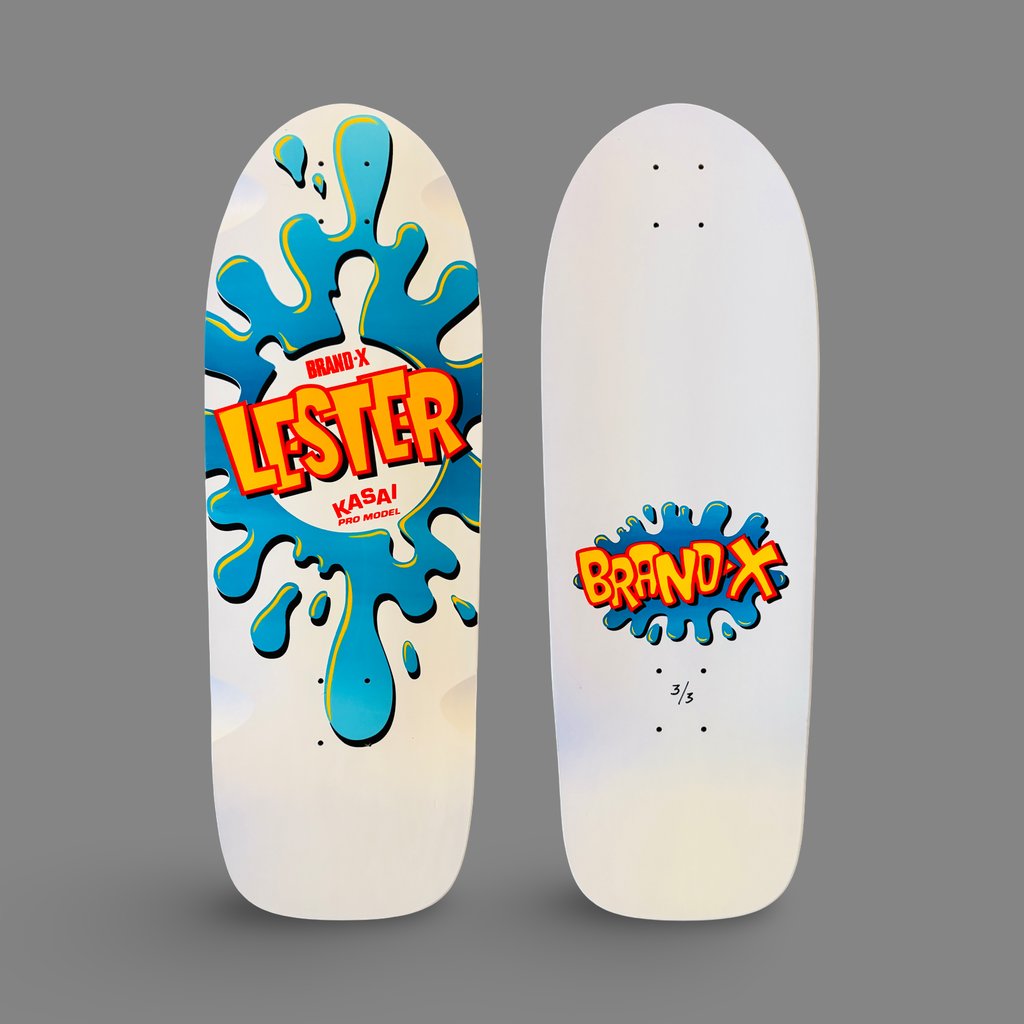 Lester Kasai 10”x30” HAND-PAINTED Deck (1 of 3)
